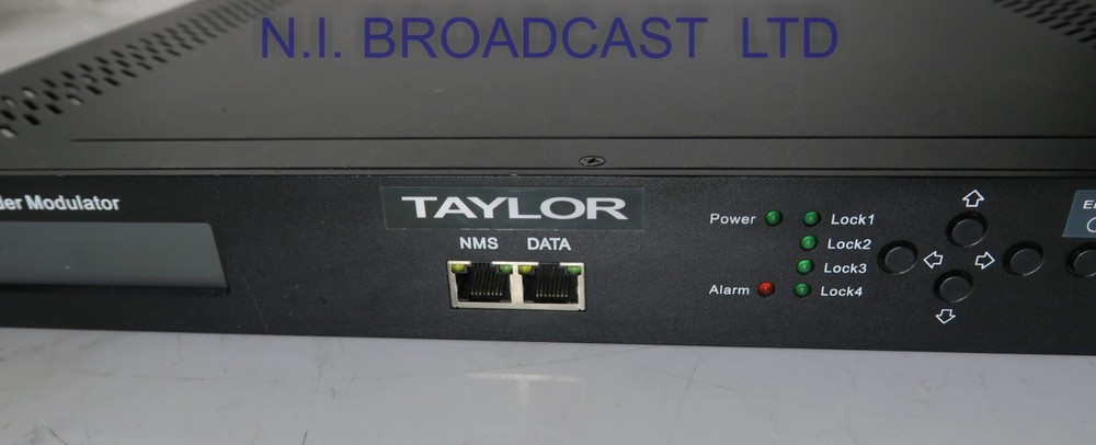 Taylor encoder modulator with 4x HDMI inputs, ASI in / out, RF in / out, mpeg4 e