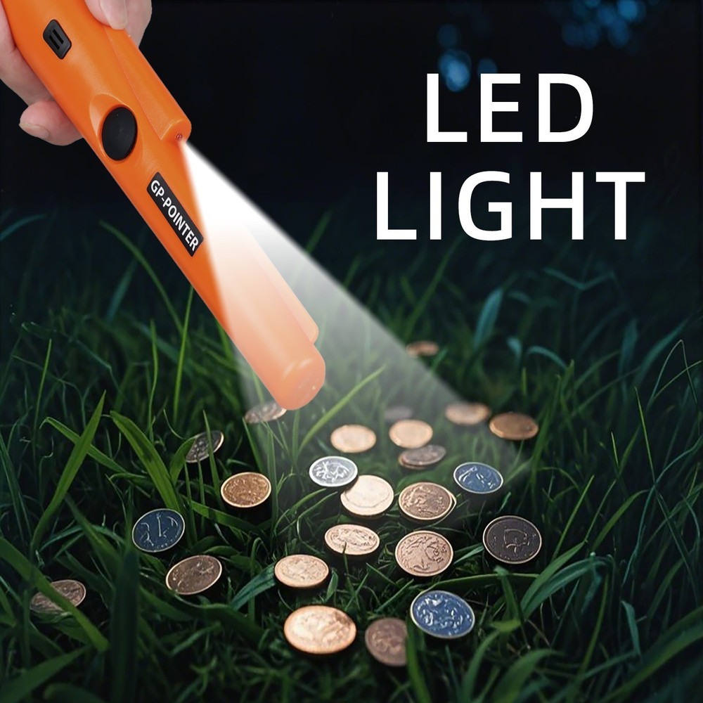 Metal Detector HandHeld Pro Pinpointer Pointer Probe Waterproof Sensitive Tester