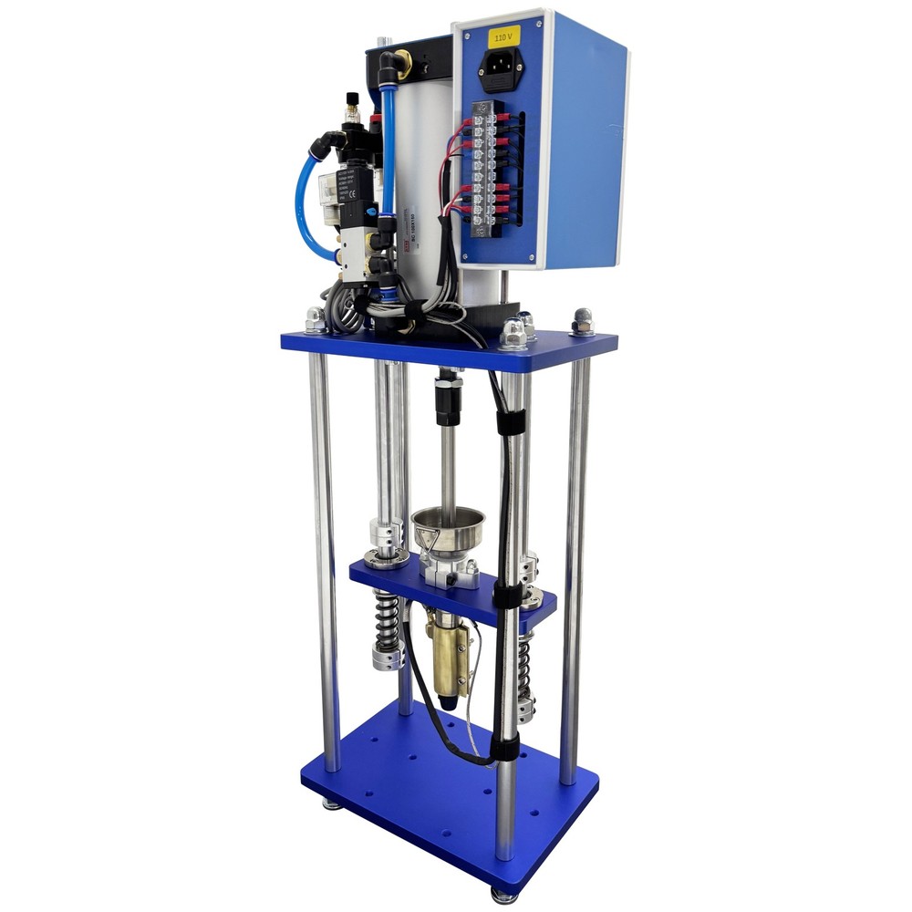 Desktop Pneumatic Plastic Injection Molding Machine for Lab Sample Making 110V