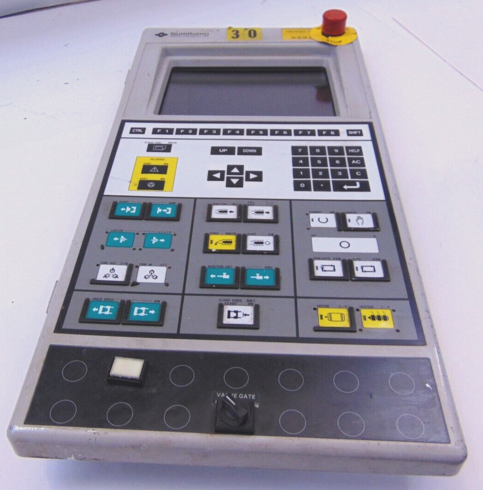 SUMITOMO OPERATOR PANEL MODEL SD/30 OP FOR A INJECTION MOLDING MOLDING MACHINE