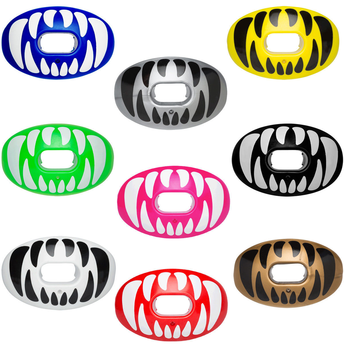 Battle Sports Predator Fang Oxygen Convertible Mouthguard with Lip Guard