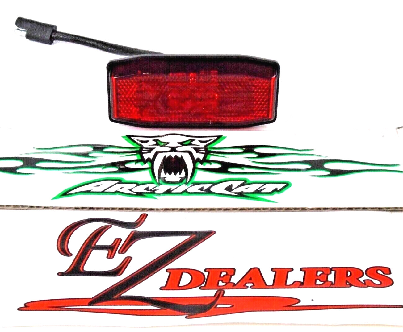 Arctic Cat Snowmobile Taillight 0609-934 Z120 00-13 Kitty Cat 1989-99 FREE SHIP