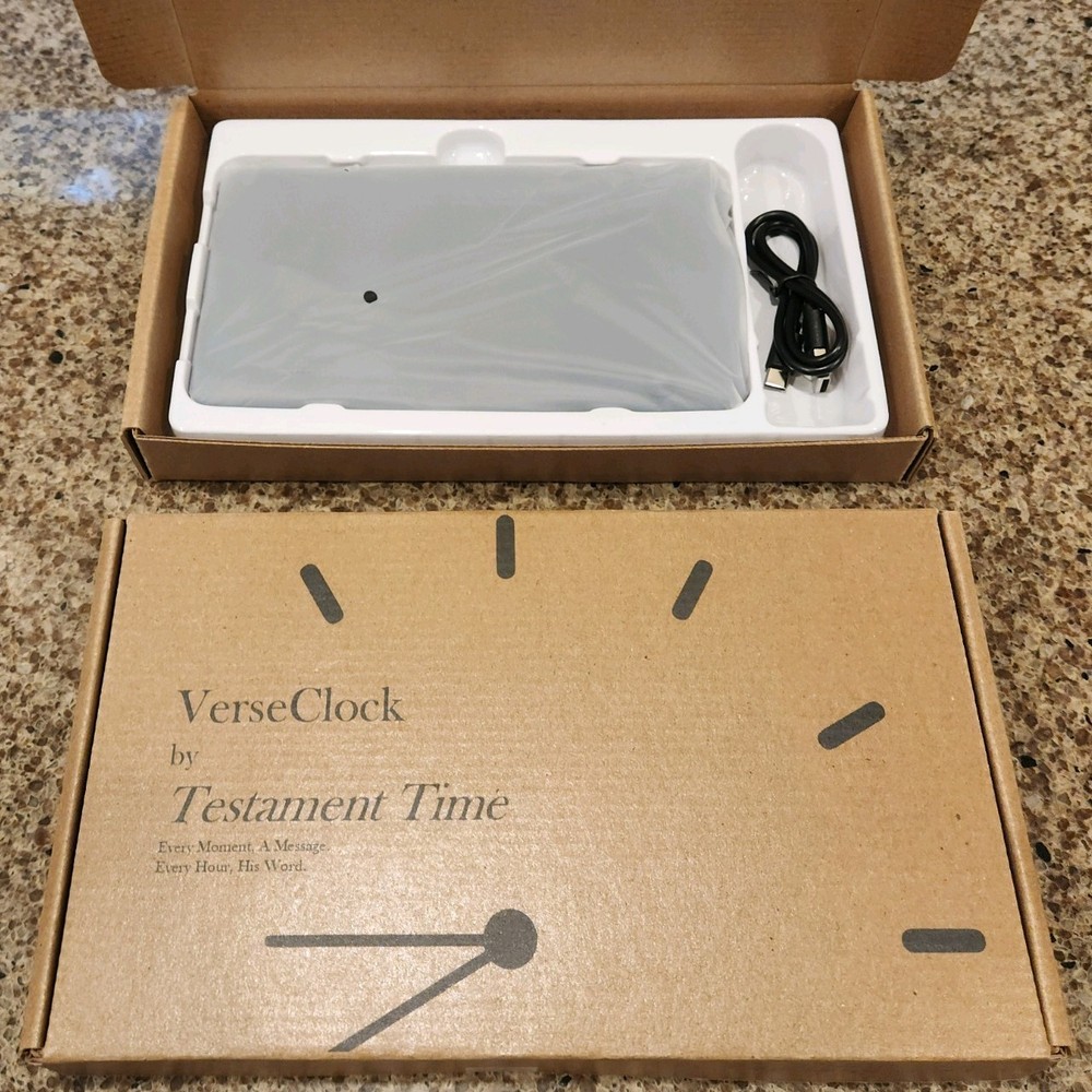 VerseClock by Testament Time - The Original Bible Verse Clock Display