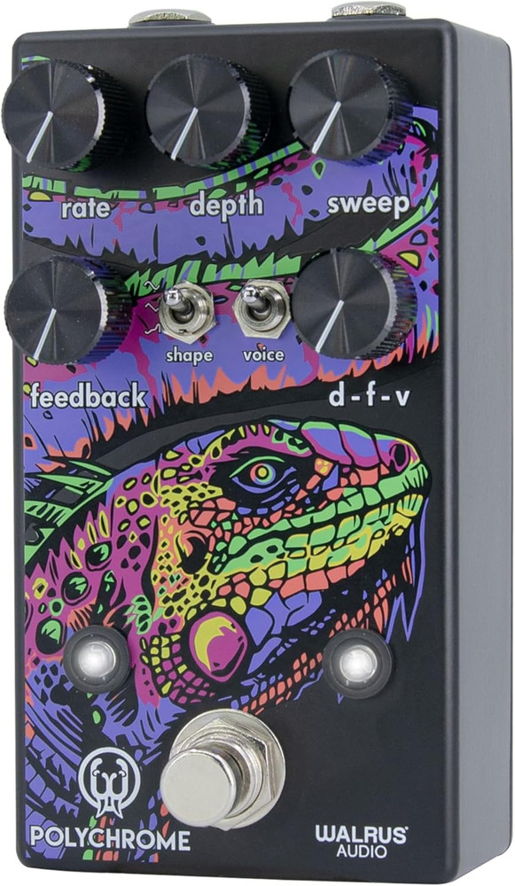 Polychrome Analog Flanger Pedal