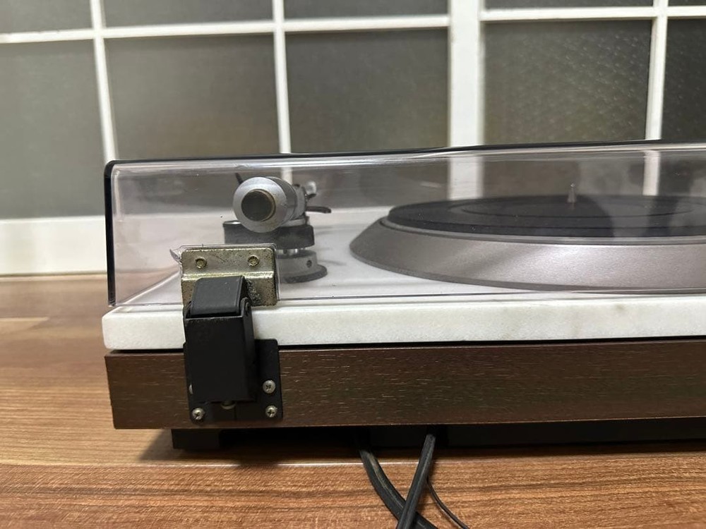 DENON DP-1800 Turntable Marble Base Serviced Working Record Player