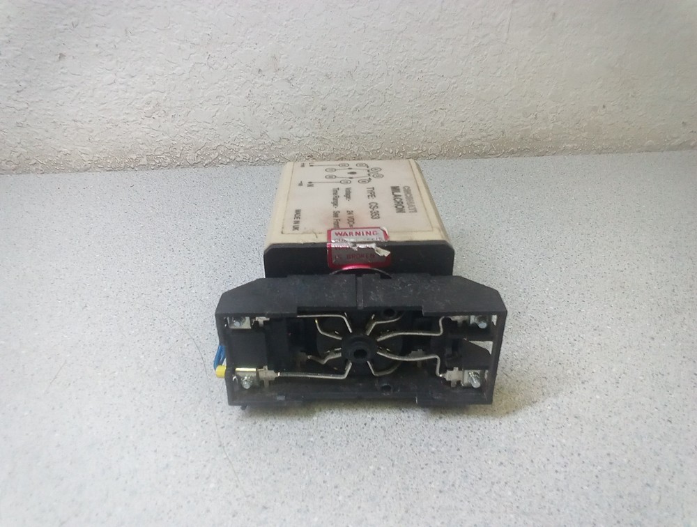 Cincinnati Milacron Timer Relay (1264054-001) 0-10 Seconds