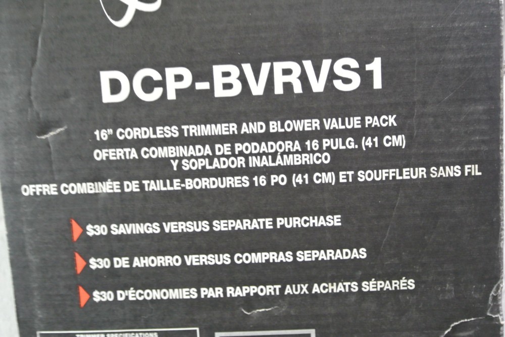 Echo DCP-BVRVS1 eForce Trimmer & Blower Combo Kit TOOLS ONLY