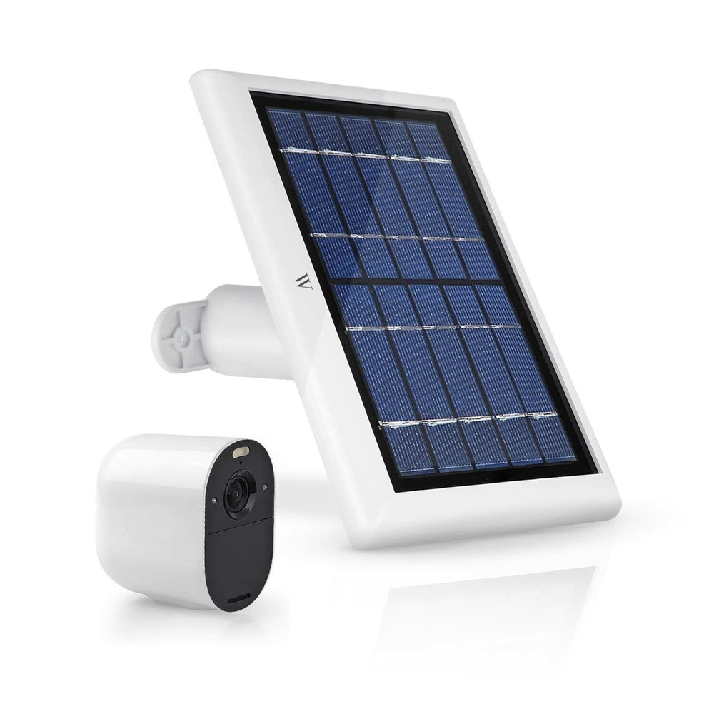 Wasserstein Solar Panel with 13.1ft/4m Cable Compatible with Arlo Essential