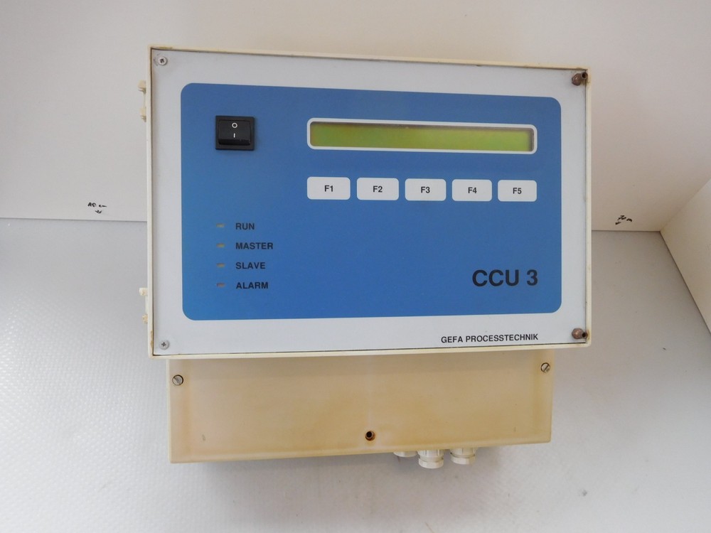 Gefa Process Technology CCU3, Control Terminal Display Unit