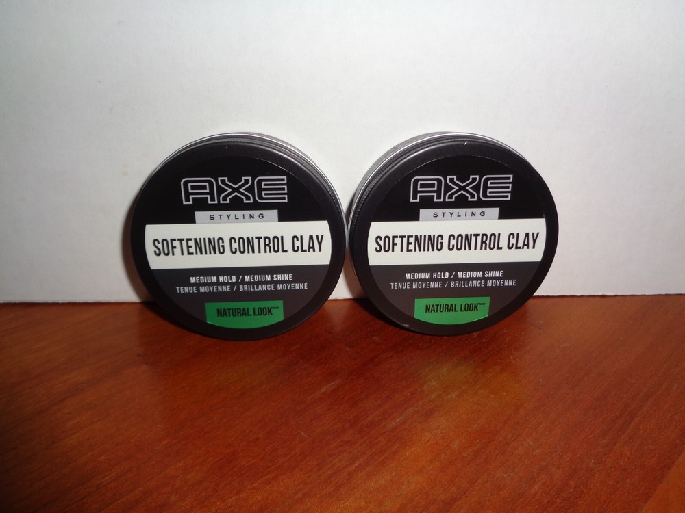 Axe Natural Look Softening Control Clay Softening, Medium Hold/Medium Shine