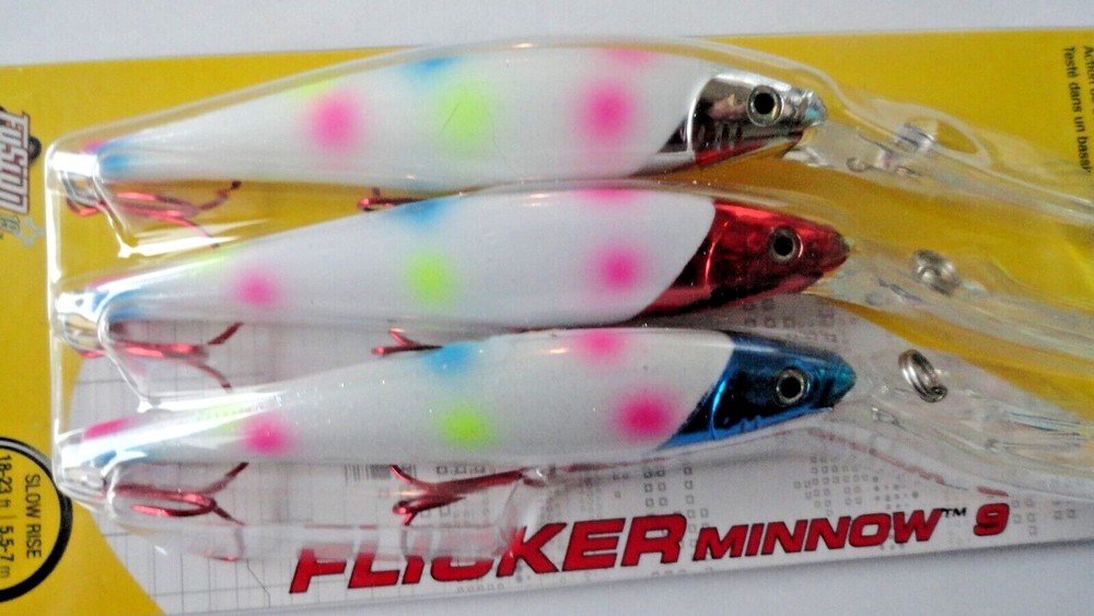 Berkley Flicker Minnow Crankbait #9 (SELECT COLOR) 3-PACK