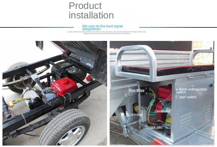 5000W Multifunction Generator Sedan Gasoline Charging Generator Range Extender