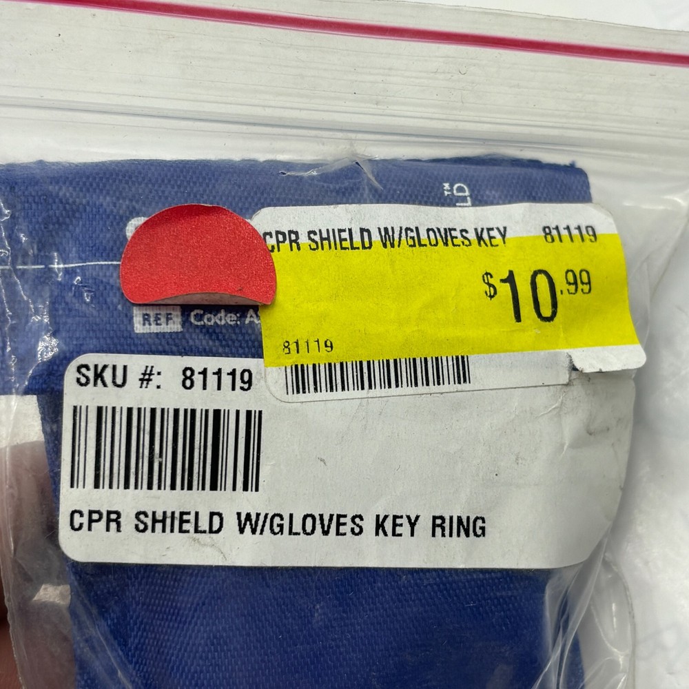 CPR SHIELD WITH/GLOVES KEY RING 81119, AERO SHIELD ⭐