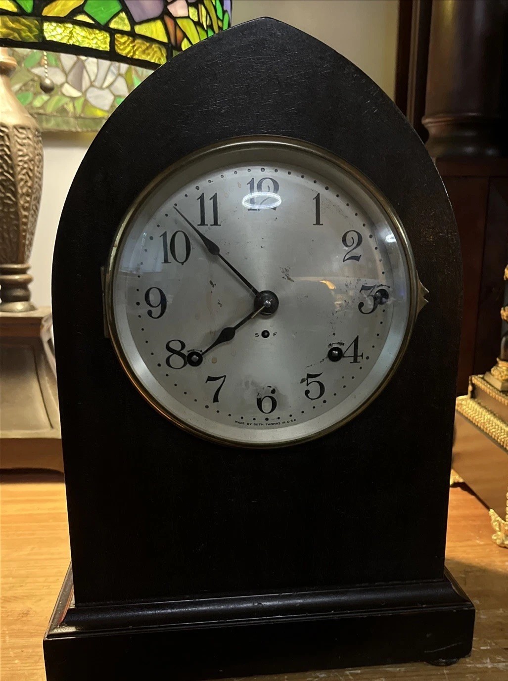 Seth Thomas 4 Rod Sonora  chime clock