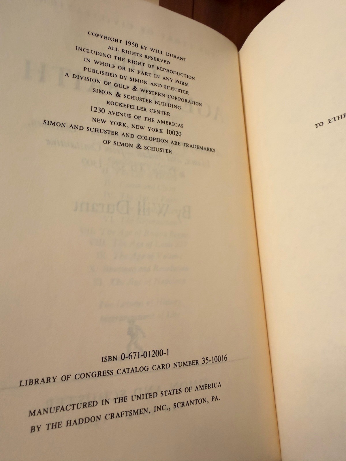 The Story of Civilization - 11 Volumes Complete Set HC/DJ Will & Ariel Durant