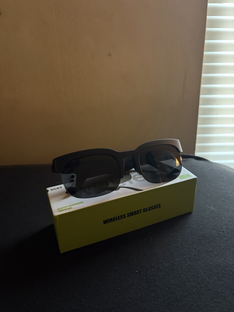 Wireless Smart Glasses Bluetooth XG89 Black