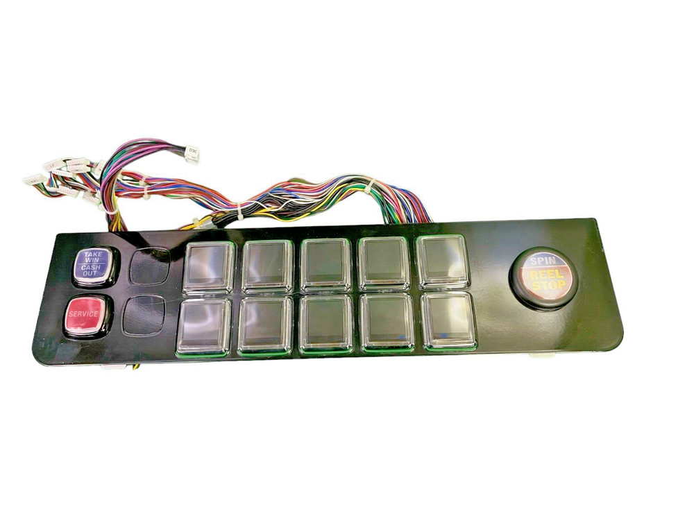 Aruze Cube X Button Panel