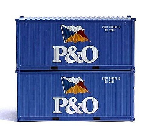 JackTermCo N 20' Std Cont C.S.P P&O - #205329