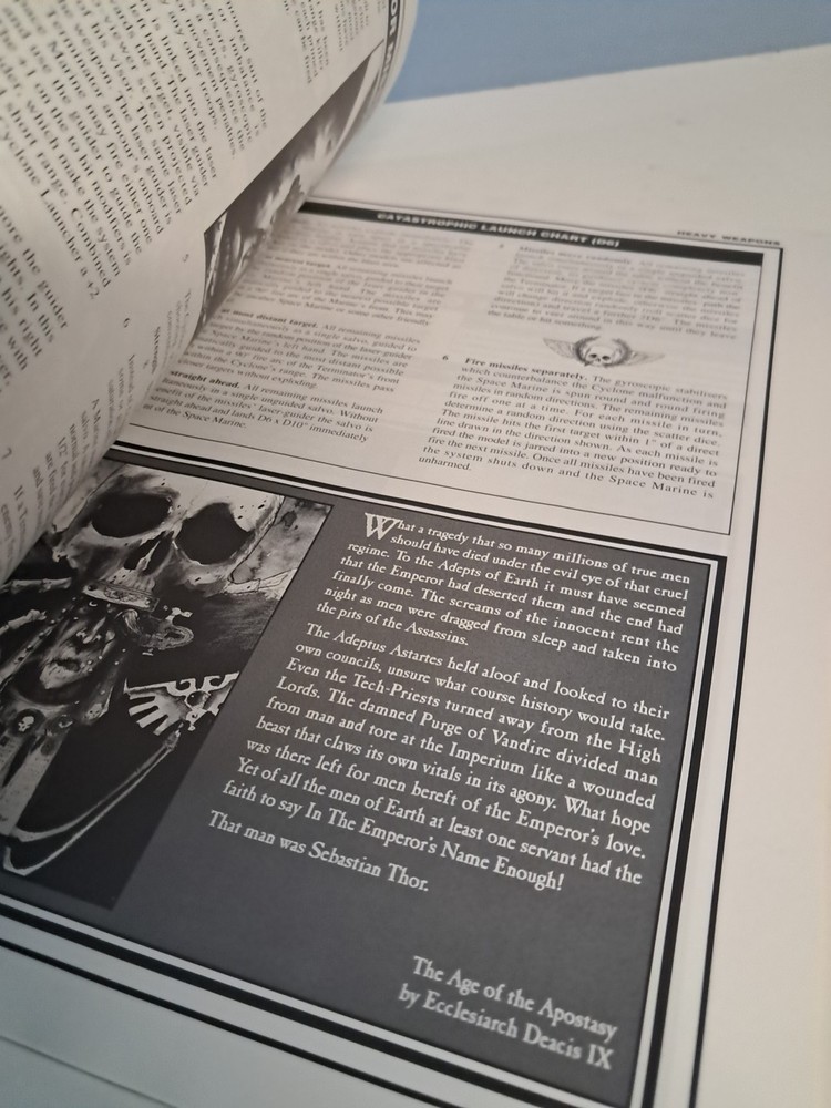 Warhammer 40k Wargear Booklet Games Workshop 1993 Code 0151