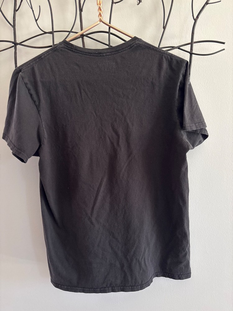 Vintage Style Kiss T-Shirt World Tour 1977 Black Adult Sz Med Rock Music