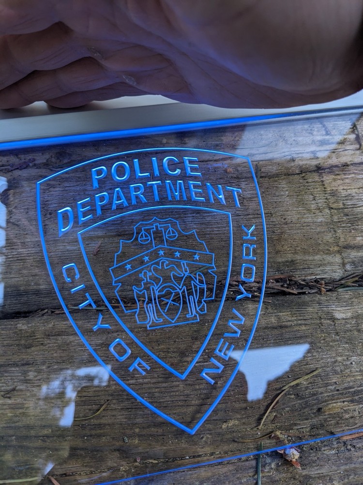 New York PD collectable Light Sign