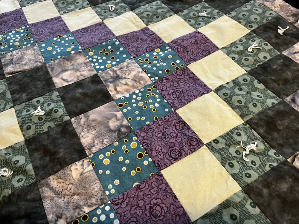 Handmade Quilt 29" x 39"
