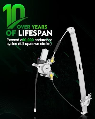 Front Left Driver Side Power Window Regulator with Motor for:-Mazda MPV 2000