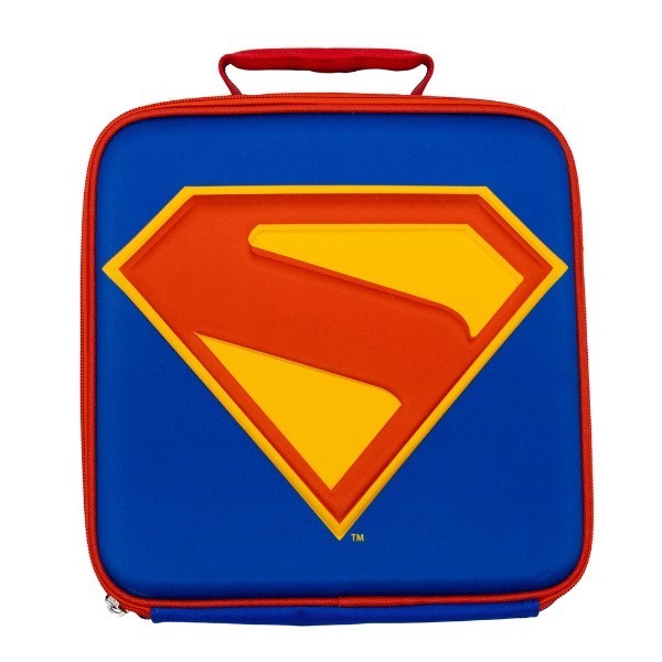 ~ DC Comics ~ Superman Shield Lunchbag ~ Superman Lunch Box ~