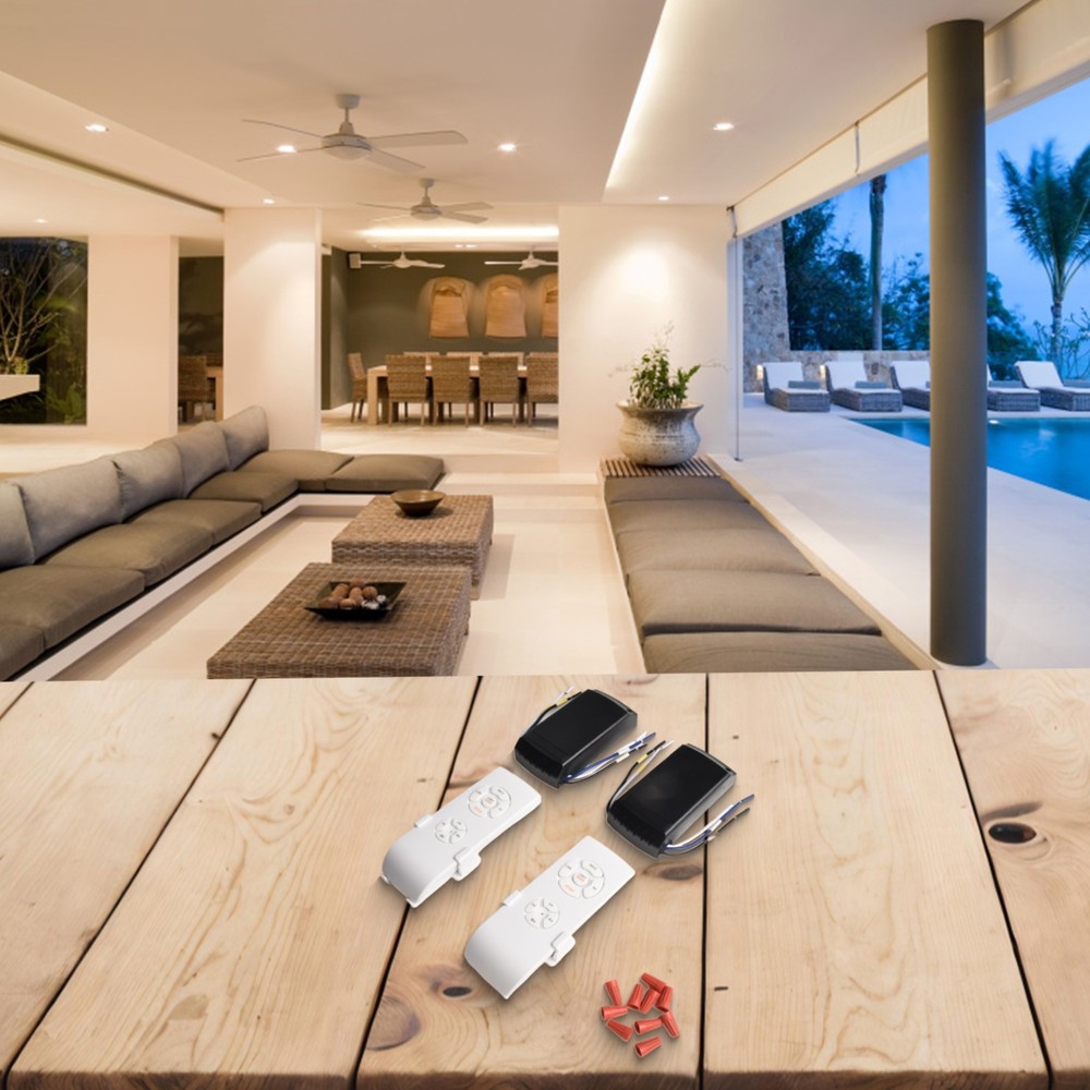 Streamlined Design Ceiling Fan Control Kit Long Service Life Easy