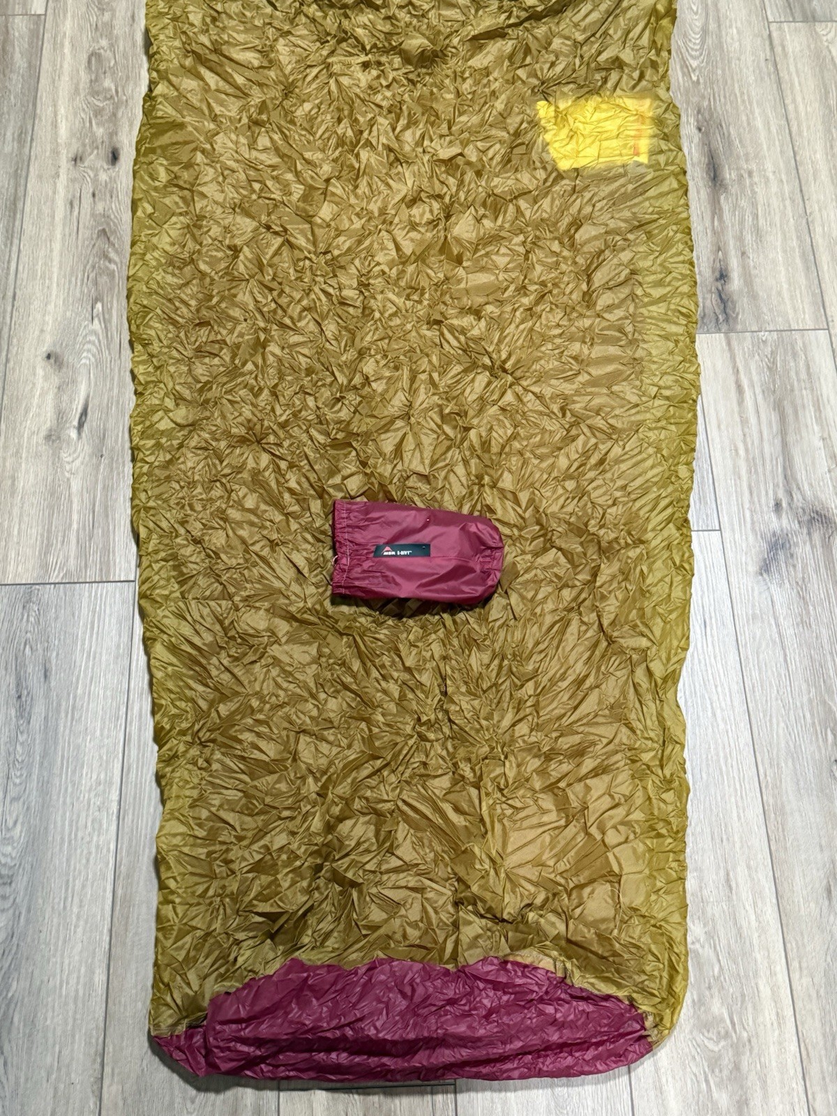 MSR E-Bivy Sack Bag Ultralight Shelter for Backpacking Camping 78" x 31" 6.5 oz.