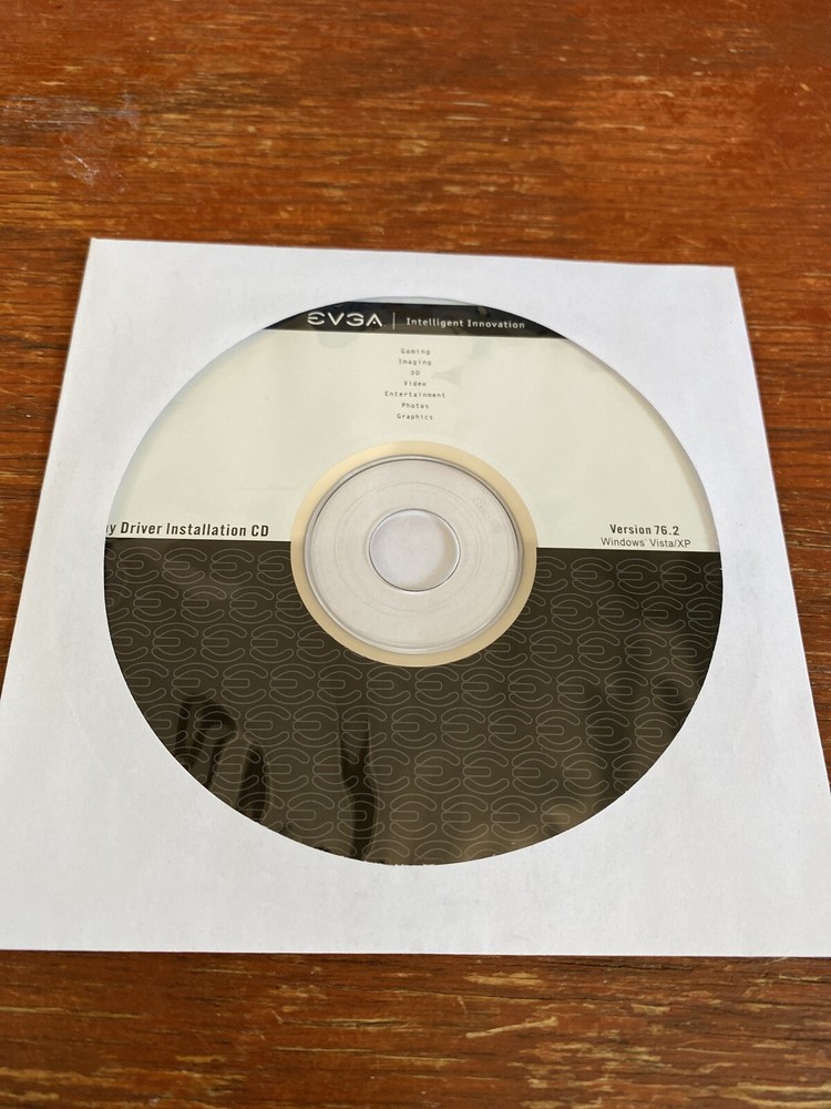 EVGA Display Driver Install CD Version 76.2