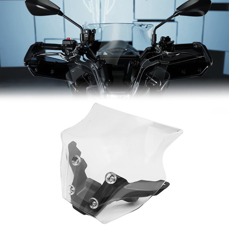 For Yamaha MT-09 2024 Motorcycle Windshield Windshield Clear With Bracket