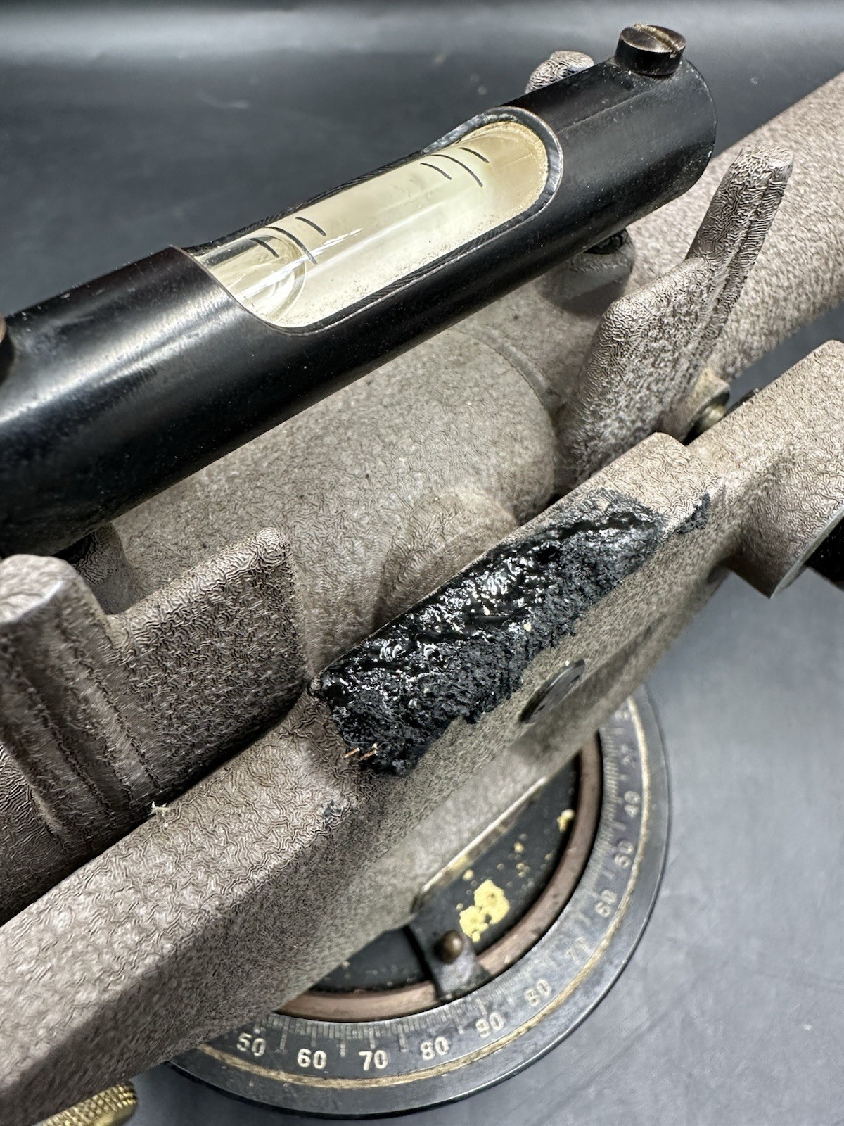 Vintage Sears Roebuck Surveyor Transit Tripod Range Rod Prism Pole Theodolite