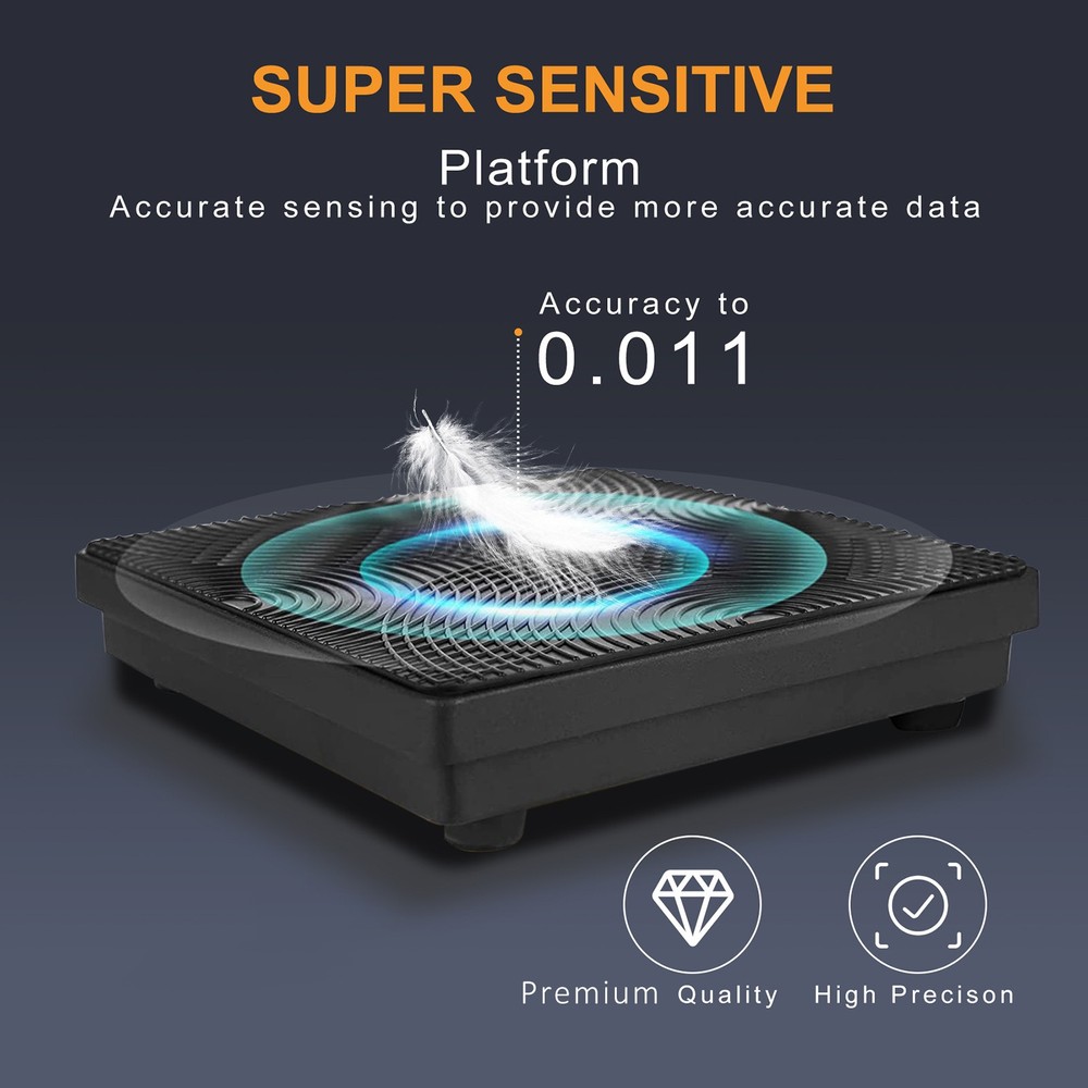 110LBS Electronic Scale High Precision Charging Recovery LCD