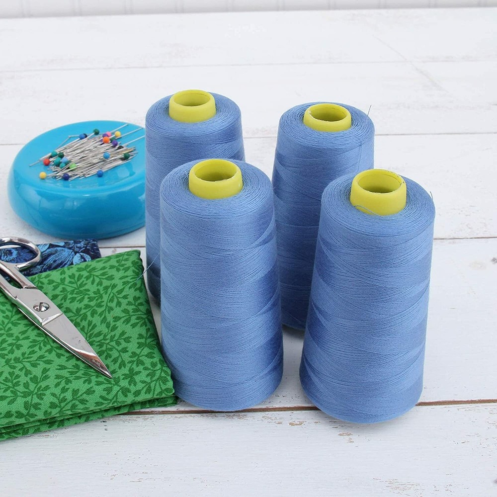 4 BIG CONES TOAST SERGER SEWING THREAD 2750 YD TEX 27 40S/2-THREADART