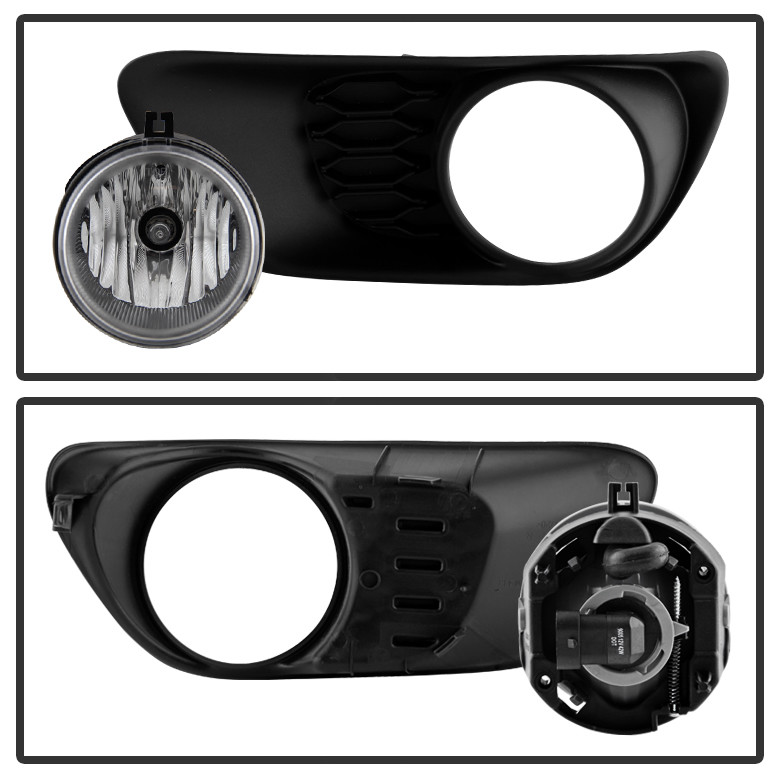 2011-2017 Dodge Grand Caravan Bumper Fog Lights Driving Lamps+Switch Left+Right