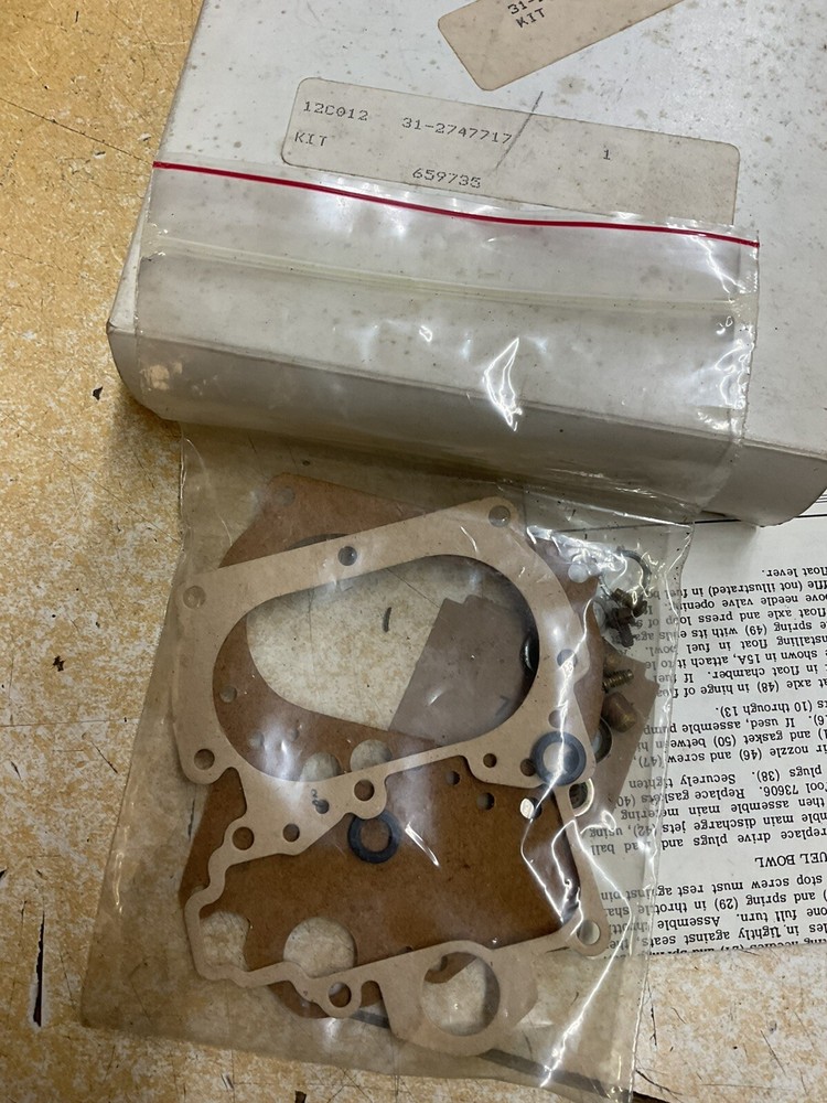 OEM ZENITH 31-2747717 CARBURETOR Kit