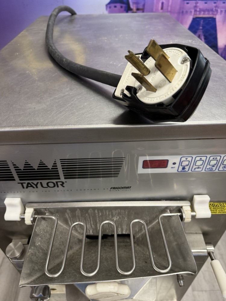 Taylor Commercial Ice Cream Machine with Control Panel, Batch Freezer