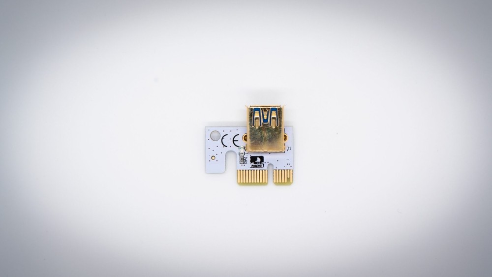 GPURISERS GPU RISERS 8 CAPACITOR 6 PACK RISERS PCI-E Board