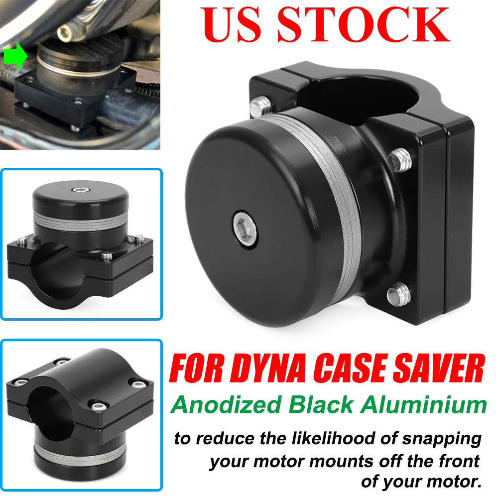 For Dyna Case Saver Kit w/ Shim Washers Aluminium Protective Mounting Bracket US
