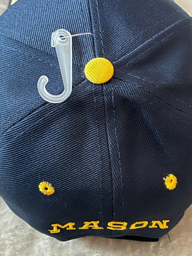 Blue Master Mason Baseball Hat Cap Square Compass Masonic Fraternity NEW!