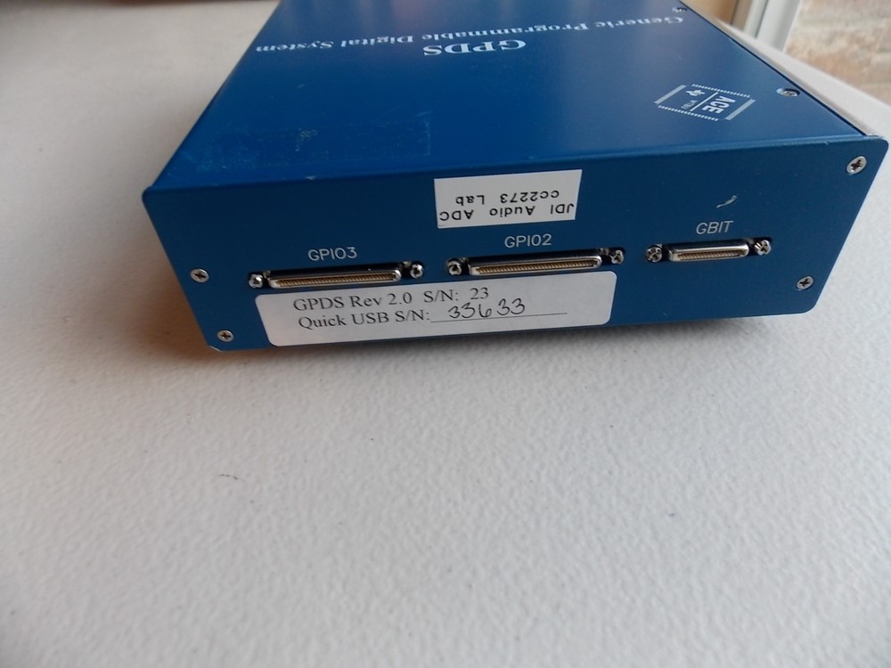 TEXAS INSTRUMENTS GPDS GENERIC PROGRAMMABLE DIGITAL SYSTEM