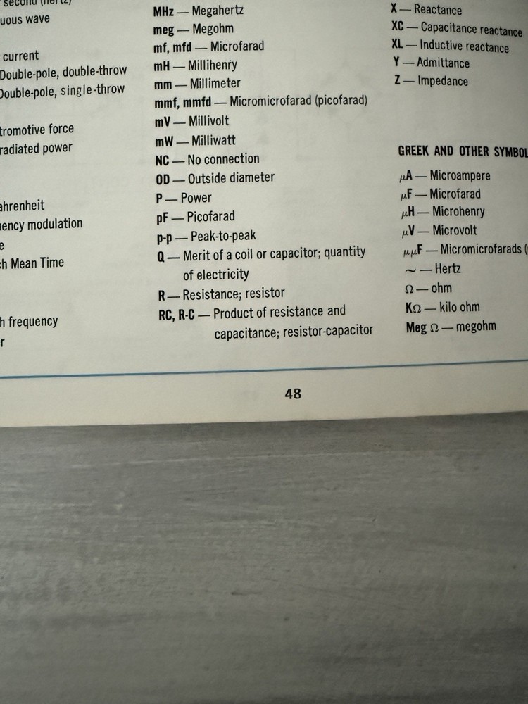 Alectro Handbook Guide Book Catalog Parts Electronics