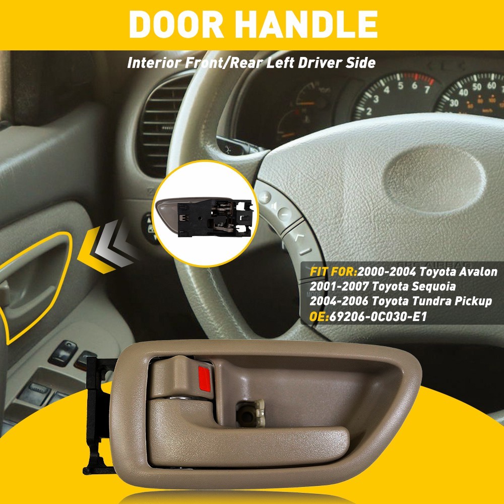 For 2000-2004 Toyota Avalon Inside Door Handle Left Trim Driver Side