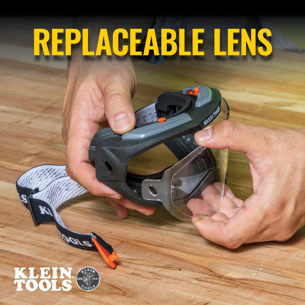 Klein Tools 60481 Safety Goggles, Replacement Lens, Clear