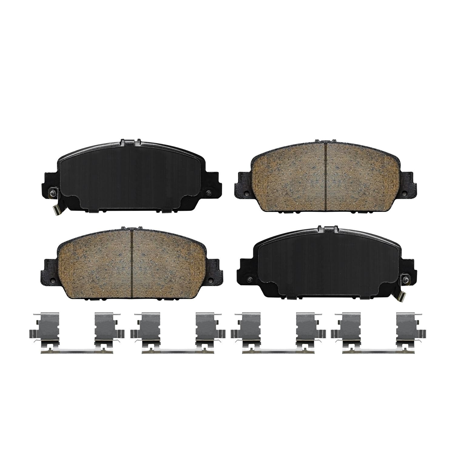Front Rear Ceramic Brake Pads for 2013 2014 2015 2016 2017 Honda Accord No LX