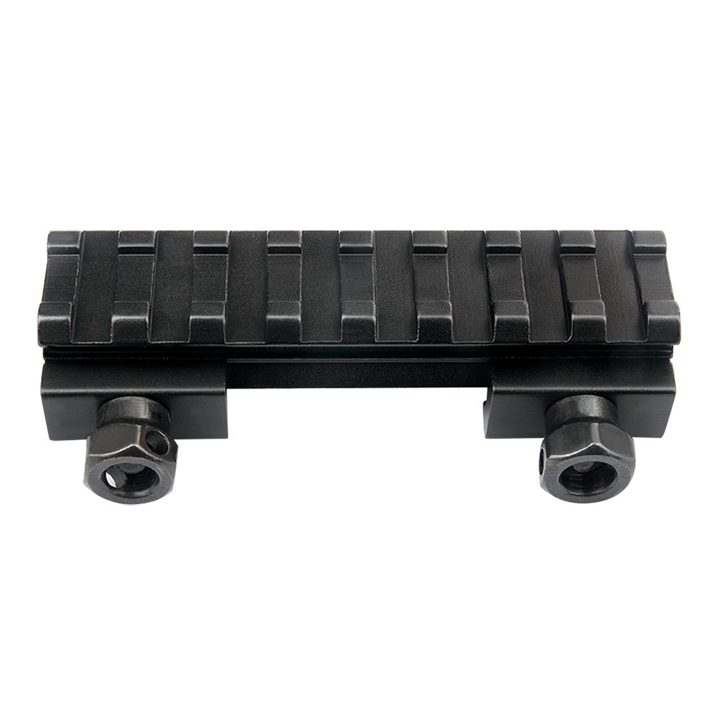Low Profile Scope Mount Adapter with 20mm Riser Base Dovetail Rail Mount