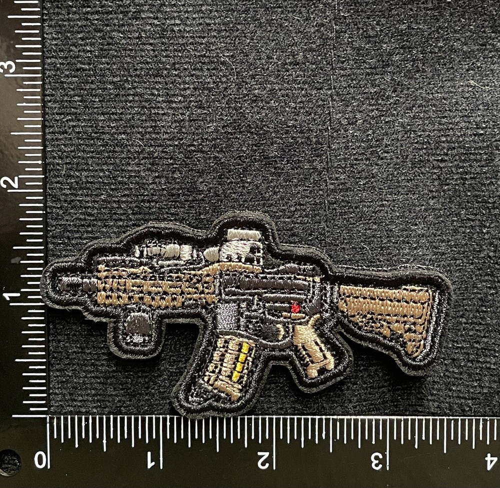 AK 47 Patch Operator Rifle Gun 762 Army Weapon Tactical Morale Hook Loop