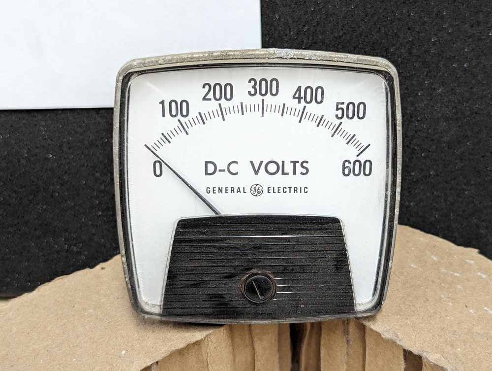 GE voltmeter DC 0-600A 50-162011SJSJ2
