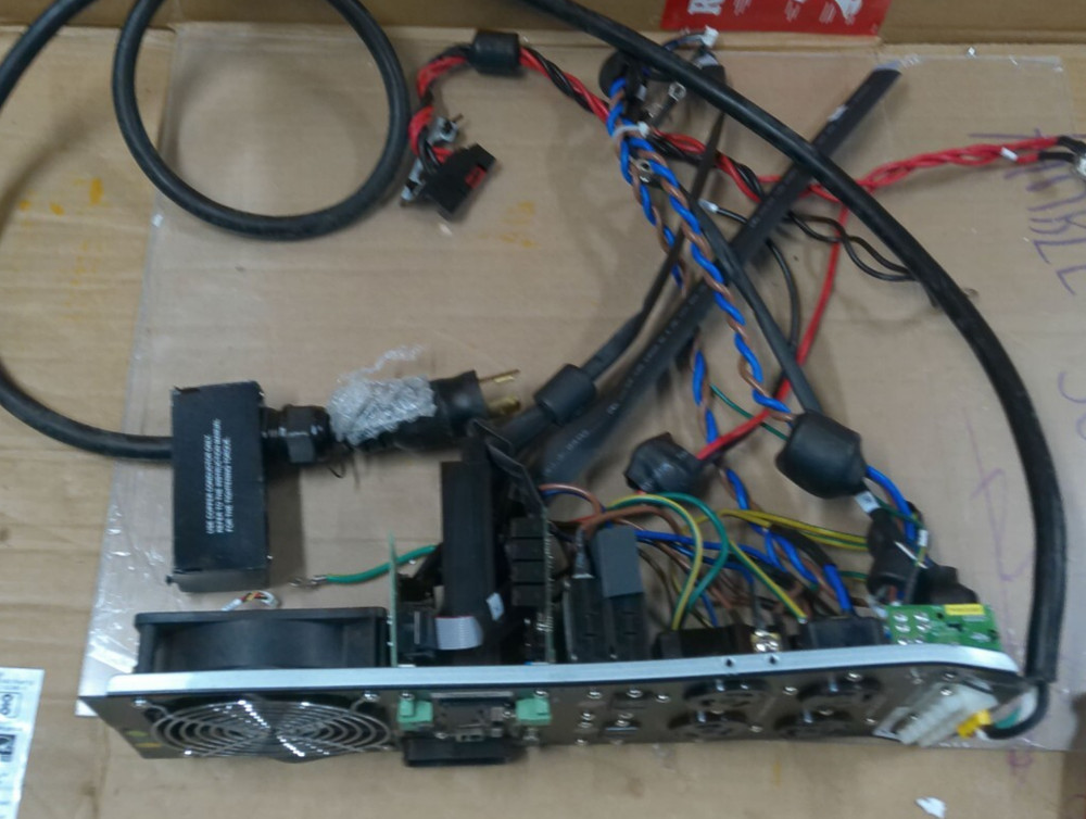 Eaton 9PX5K UPS Output Power Distribution Board – Rear Panel